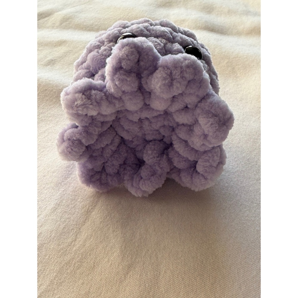 Handmade Plush Octopus Keychain‎ | Choose Your Color | Crochet Bag Charm - Picture 5 of 9